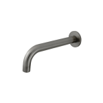 MS05-PVDGM Meir Round Curved Gun Metal Wall Bath Spout_Stiles_Product_Image