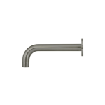 MS05-PVDGM Meir Round Curved Gun Metal Wall Bath Spout_Stiles_Product_Image 2