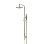 MZ0704-R-PVDBN Meir Round Brushed Nickel Combination Shower Rail Set 200mm_Stiles_Product_Image
