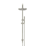 MZ0704-R-PVDBN Meir Round Brushed Nickel Combination Shower Rail Set 200mm_Stiles_Product_Image 3