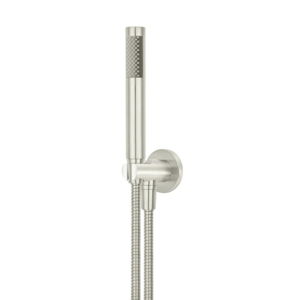 MZ08-R-PVDBN Meir Round Brushed Nickel Hand Shower on Fixed Bracket_Stiles_Product_Image