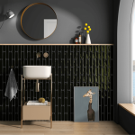 Funky Tiles Materika Rounded Black Gloss 50x250mm_Stiles_Lifestyle_Image