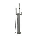 MB09PD-PVDGM Meir Round Gun Metal Freestanding Bath Spout and Hand Shower_Stiles_Product_Image 3
