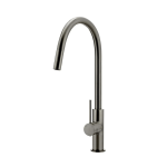 MK17-PVDGM Meir Round Piccola Gun Metal Pull Out Kitchen Mixer Tap_Stiles_Product_Image