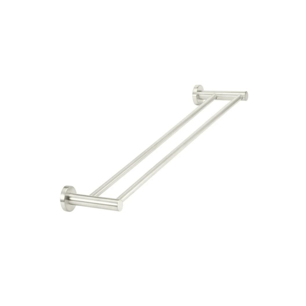 MR01-R-PVDBN Meir Round Brushed Nickel Double Towel Rail 600mm_Stiles_Product_Image