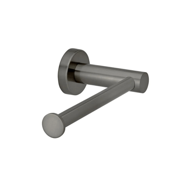 MR02-R-PVDGM Meir Round Gun Metal Toilet Roll Holder_Stiles_Product_Image