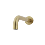 MS05 Meir Round Curved Tiger Bronze Wall-type Bath Spout 200mm_Stiles_Product_Image