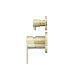 MW07TSPD-FIN-PVDBB Meir Round Tiger Bronze Paddle Diverter Mixer_Stiles_Product_Image 2