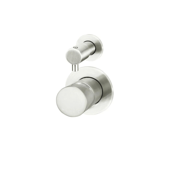MW07TSPN-FIN-PVDBN Meir Round Brushed Nickel Pinless Diverter Mixer_Stiles_Product_Image