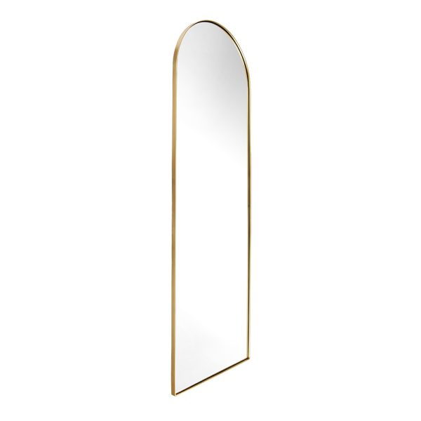 PMM-NINA- GOLD Paramount Mirrors Contemporary Nina Gold Dress Mirror 1600x500mm_Stiles_Product_Image