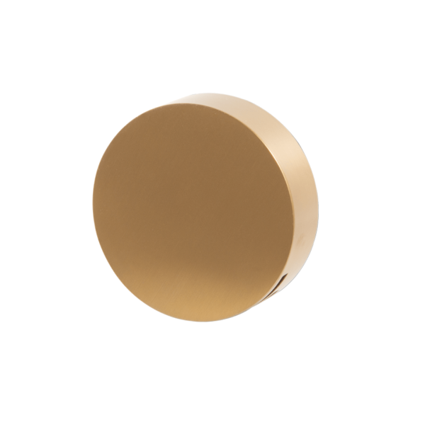 Blutide Round Brushed Brass Bath Filler and Overflow_Stiles_Product_Image