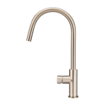 MK17PN-CH Meir Piccola Round Champagne Pinless Handle Pull Out Kitchen Mixer_Stiles_Product_Image 2