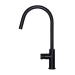 MK17PN Meir Piccola Round Matt Black Pinless Handle Pull Out Kitchen Mixer_Stiles_Product_Image 2