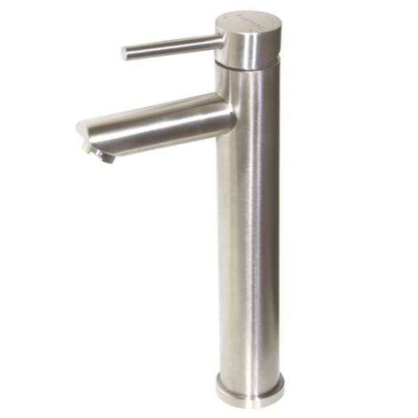 MT1S012 Blutide Moon Brushed SS Tall Basin Mixer_Stiles_Product_Image