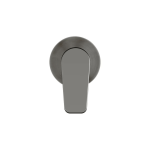 MW03PD-FIN-PVDGM Meir Round Gun Metal Paddle Handle Wall Mixer_Stiles_Product_Image 3