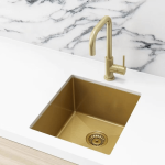 Meir Tiger Bronze Kitchen Sink 440x380x200mm_Stiles_Product_Image2