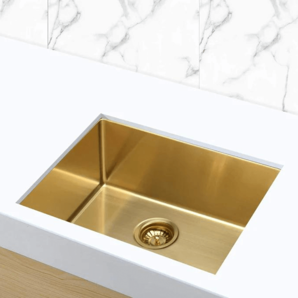 Meir Tiger Bronze Kitchen Sink 450x450x200mm_Stiles_Product_Image