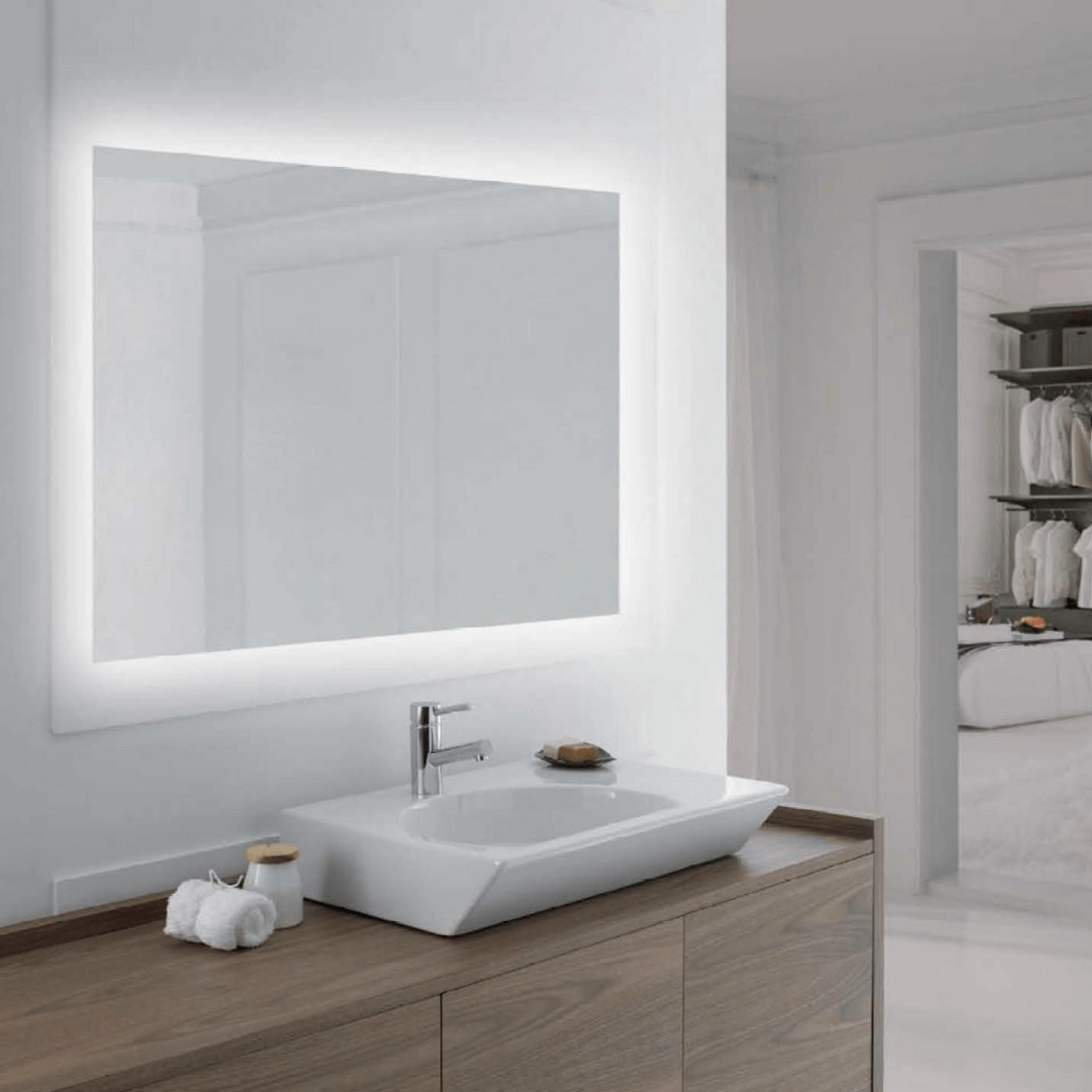 Superlume Focco Dalma Illuminated Mirror 1000x800mm - Stiles