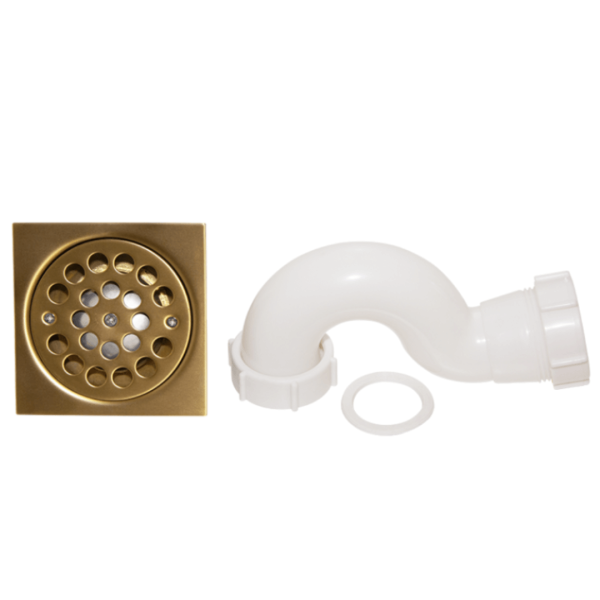 SA01095A Blutide Square Brushed Brass Shower Trap_Stiles_Product_Image