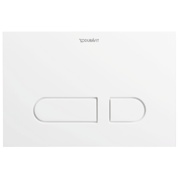 WD5001 Duravit DuraSystem A1 White Gloss Actuator Plate_Stiles_Product_Image