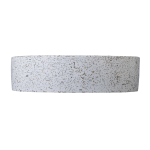 Zabella Isabella Round White Abalone Basin 440x440x120mm_Stiles_Product_Image