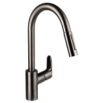 31815343 Hansgrohe Decor Brushed Black Chrome Kitchen Mixer 240_Stiles_Product_Image