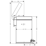 41775000 Hansgrohe Addstoris Pedal Bin_Stiles_TechDrawing_Image