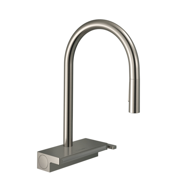 73831803 Hansgrohe Aquno Select M81 Stainless Steel Sink Mixer 170_Stiles_Product_Image