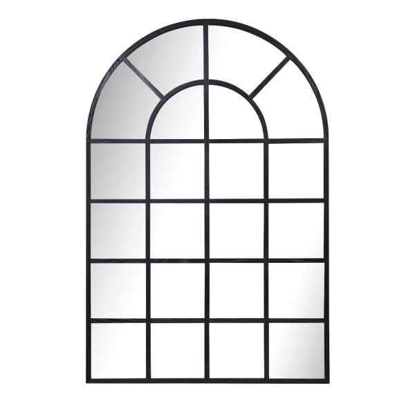 PMM-ARCH-L-BLA Paramount Mirrors Arch Large Black 1800x1200mm_Stiles_Product_Image