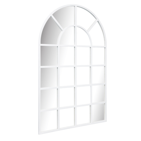 PMM-ARCH-L-WHI Paramount Mirrors Arch Large White 1800x1200mm_Stiles_Product_Image