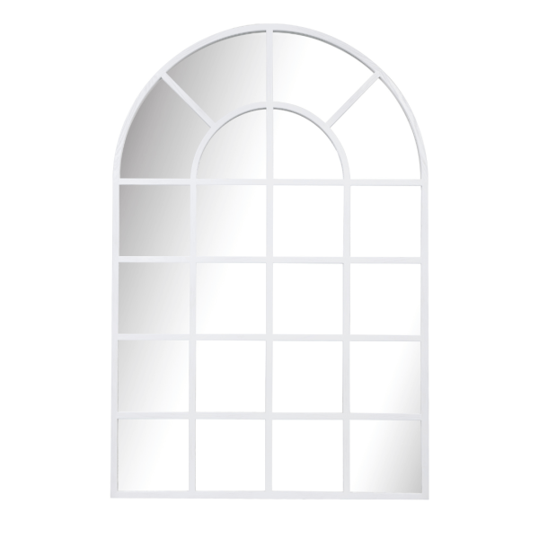 PMM-ARCH-L-WHI Paramount Mirrors Arch Large White 1800x1200mm_Stiles_Product_Image2