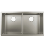 43430800 Hansgrohe S71 Undercounter Double Sink 450x815x190mm_Stiles_Product_Image