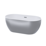 B0000261 Lumino ASP Zala Silver One Piece Freestand Seamless Bath 1440x750mm_Stiles_Product_Image