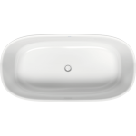 700463 Duravit Zencha Matt White Freestanding Bath 1800x900mm_Stiles_Product_Image