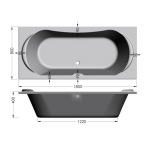 B0000013 Luximo ASP Milano BM01 Built-in Bath 1800x795mm_Stiles_TechDrawing_Image