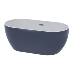 B0000312 Lumino ASP Zala Mystic Blue One Piece Freestand Seamless Bath 1440x750x585mm_Stiles_Product_Image