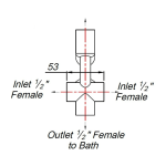 Blutide Neo Concealed Diverter Mixer_Stiles_TechDrawing_Image2