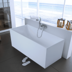 DIA001 Boutigue Bath Diamond Bath 1705x740x550mm_Stiles_Product_Image