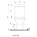 XTAST08A Betta Astina Top Flush Suite_Stiles_TechDrawing_Image2