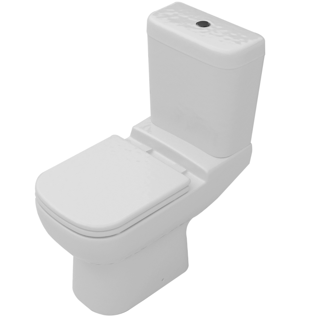 Betta Mirage Toilet Suite (with Soft Close Dune seat and cover) - Stiles