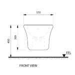 YBAM008A Betta Bidetbox Diplomat Wall hung 565x370x309mm_Stiles_TechDrawing_Image2