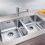 BL00519716-W Blanco Supra-340_340-U-Undermount-SS-Sink_Stiles_Lifestyle_Image