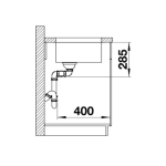 BL00519716-W Blanco Supra-340_340-U-Undermount-SS-Sink_Stiles_TechDrawing_Image4