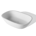 Boutique Baths Vivace Large Matt White Counter Top Basin 400x692x150m_Stiles_Product_Image