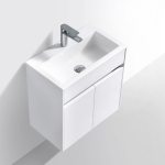 CAB VAN GIO R550 WHITE Gio Simplicity White Cab & Basin 550mm_Stiles_Product_Image