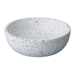 Launch_Zabella Zak White Glass and Stone Basin 405x405x120mm_Stiles_Product_Image (1)