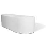 OMI001 Boutique Baths Omina Freestanding Matt White Bath 1810x796x550mm_Stiles_Product_Image 2