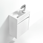 R460-CUPWHT Gio Simplicity White Cab & Basin 460mm_Stiles_Product_Image