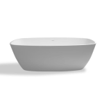 VIO001 Boutique Baths Violetta Matt White Bath 1610x750x530mm_Stiles_Product_Image 2