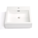 Clear Cube Valencia Counter Top Basin 450x450x135mm_Stiles_Product_Image.